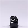 Rieker 3 Strap Buckle Sandal - Black